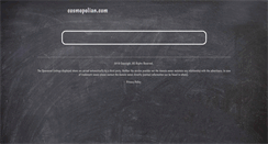 Desktop Screenshot of cosmopolian.com